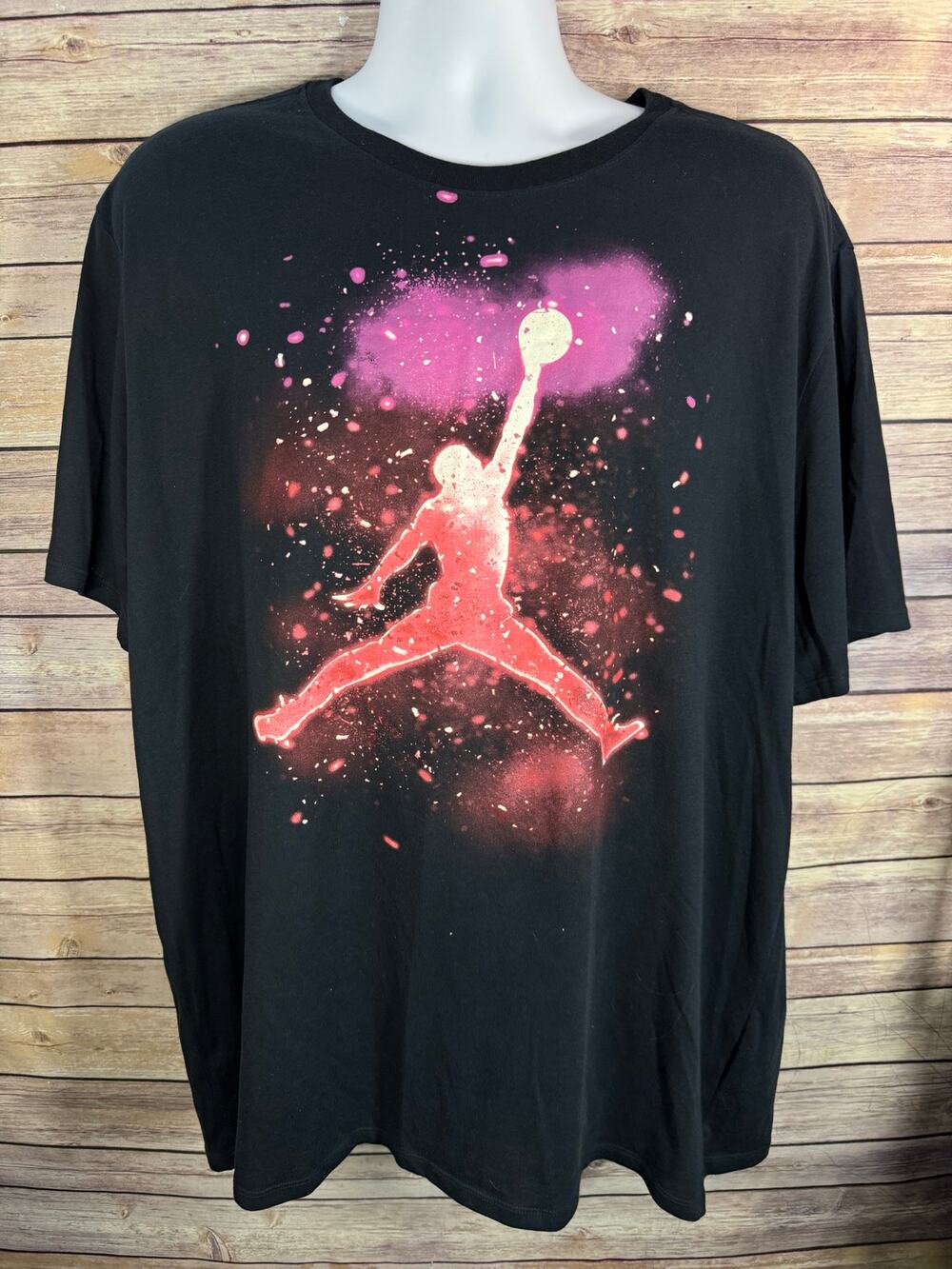 Michael Jordan Black Shirt Size 2XL Jumpman